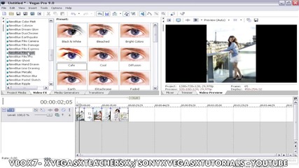 Sony Vegas Tutorial - Others #21 [ Как се слага веднъж колоринг на няколко снимки ]