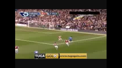 челси - астън вила (7 - 1) 4 гола на лампард