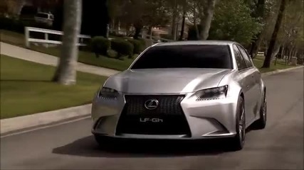 Lexus Lf-gh Hybrid Concept in motion