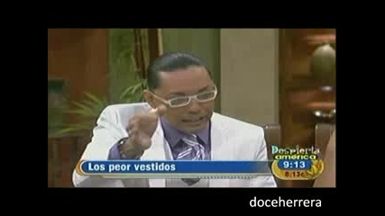 Dulce Maria: En los peor vestidos (diespierta America) 