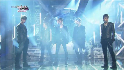 B.a.p - One Shot+rain Sound+ Waiting Room (comeback stage Music Bank)