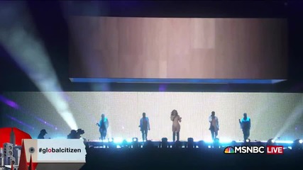 Beyoncé - 'love on Top' - 2015 Global Citizen Festival - Msnbc