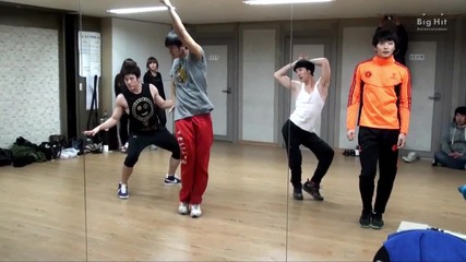 2am- Kara ' Step' + Wonder Girls ' Be my baby' dance practice