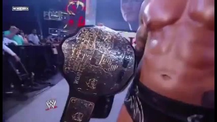 Randy Orton entrance with the World Heavyweight Champion!
