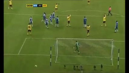 Уигън - Арсенал 2:2 