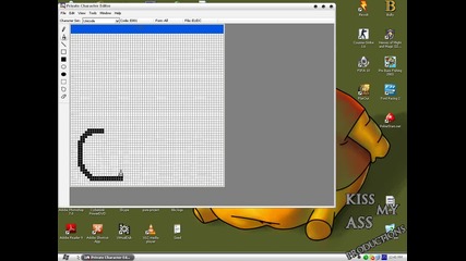 Скрита програма на Windows Xp за правене на знаци и букви (characters) 
