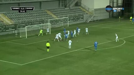 Отмениха гол за Левски срещу Динамо Киев