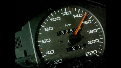 Audi 80 B4 2.0 90hp 0 - 160 km h 