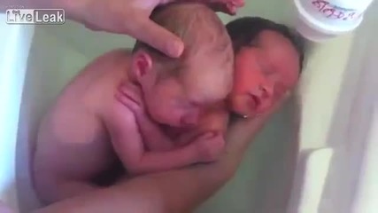 Новородени бебета си мислят че още са в корема на майка си