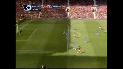 English Premier League: Manchester United vs Chelsea Fc 1:2 