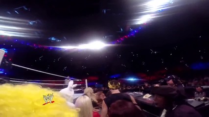 A look from The Rosebuds' point of view: Wwe Battleground 2014 - Gopro Video_