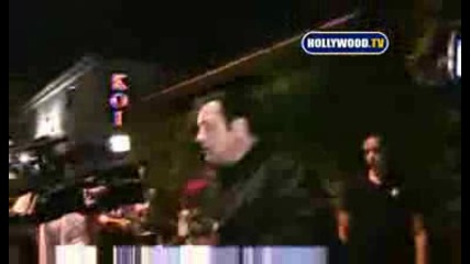 Steven Seagal Autographs At Koi Restaurant