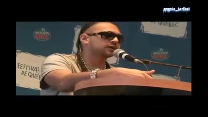 Sean Paul Press Conference Pt 2. Quebec City Music Festival