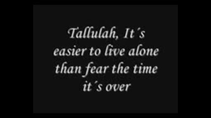 Sonata Arctica - Tallulah Lyrics mpeg4 