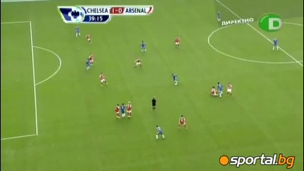 03.10.2010 - П.п - Перфектен гол на Дрогба за Челси