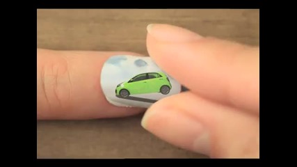 Анимация с коли върху нокти