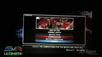 Smackdown Vs. Raw 2010: Create - A - Storyline 1/2