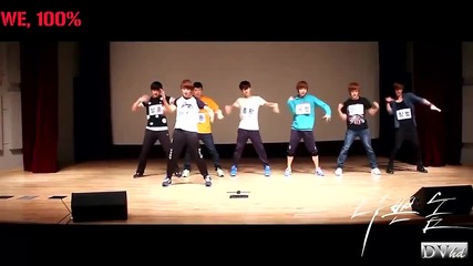 100% - Bad Boy - choreography practice#1 300912