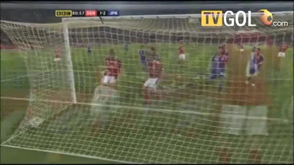 Denmark 1 - 2 Japan 