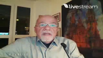 ( Twitcam ) Пауло Коельо говори за Анаи и Дулсе