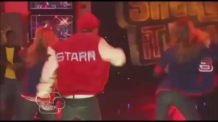 Shake It Up Rocky Cece dancing with Justin Starr i'm not too young to feel this way Hd