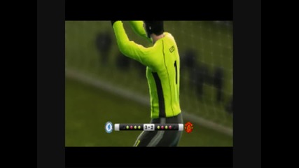 P E S 2012 - Chealse Vs Manchester United - Дузпи На Финала За English Cup