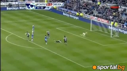 Newcastle 0:3 Chelsea ( Drogba + Kalou + Sturridge )