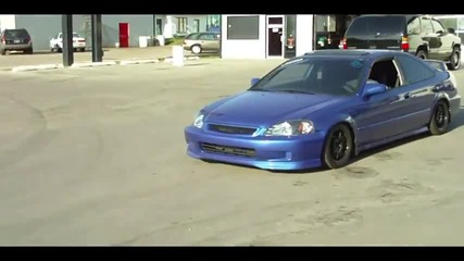 Best ricer Honda Civic Vtec burnout ever (2 of 2)