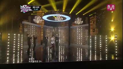 K. Will - Love Blossom@ Mcountdown 2013.4.4
