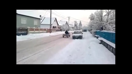 Интересна машина за дрифт!