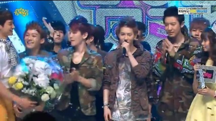 130615 Exo - Втора награда в Music Core
