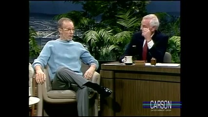 George Carlin's Funny Interview about His Wacky Health Problems- Johnny Carson 11-26-86