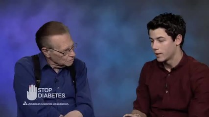 Nick Jonas & Larry King_ Living with Diabetes