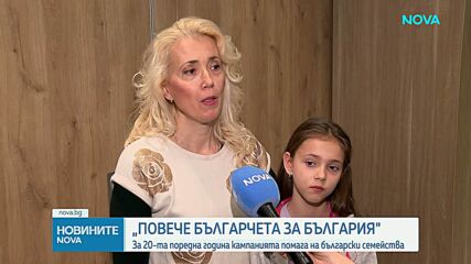 Тройка на разсъмване и радио Витоша  за 20-та поредна година подават ръка на български семейства с „Повече българчета за Българи