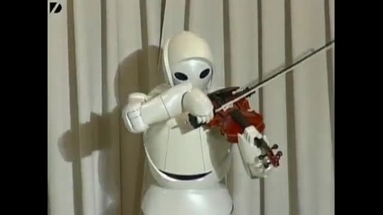 Робот свири на цигулка ! 