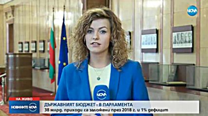 Бюджет 2018 влиза в пленарна зала