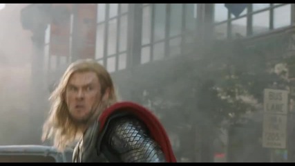 Marvel's The Avengers Clip - Captain America and Thor Battle