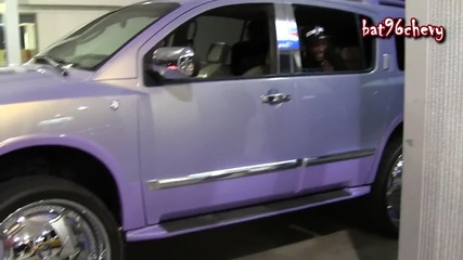 Outrageous Infiniti Qx56 on Dub 28`s Chrysler Crossfire on Dub 22`s - 1080p