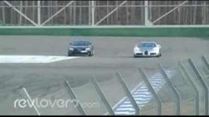 Bugatti Veyron vs Mclaren Slr
