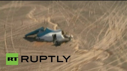 Egypt: Russian plane crash debris seen strewn across the Sinai