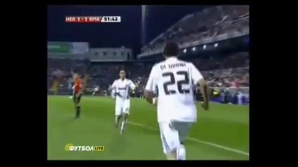Real Madrid vs Hercules - All Goals & Highlights 30.10.10 