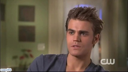 Bts with Paul Wesley - Humanity