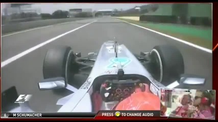Михаел Шумахер - Бразилия 2012, квалификационна обиколка
