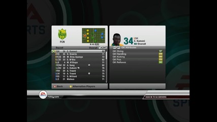 Fifa 12 - the black team ;d