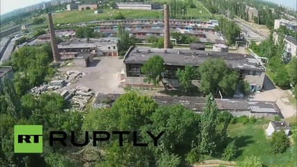 Ukraine: Drone captures aftermath of fatal Gorlovka shelling attack