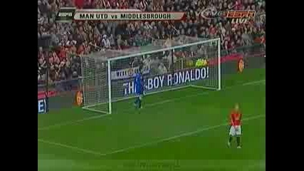 Manchester United 4-1 Middlesbrough (27.10.07)