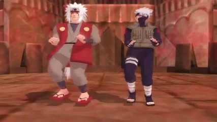 Jiraiya and Kakashi ~ Gangnam style!