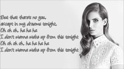 Lana Del Rey - Dark Paradise (official Lyrics Video)