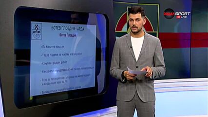 Преди Ботев Пловдив - Арда