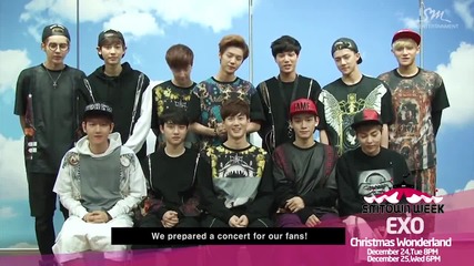 [eng] Smtown Week F(x) & Exo - Christmas Wonderland (exo Interview )